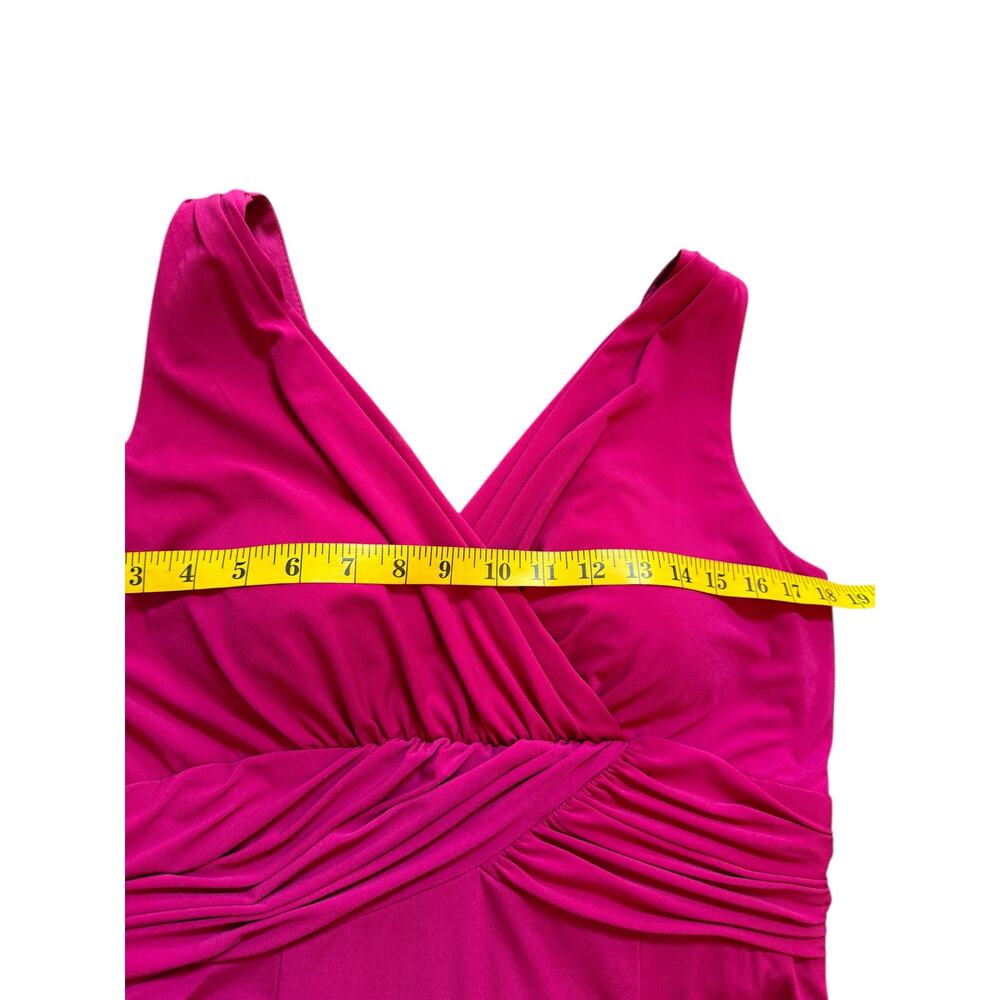 Alfred Angelo Fuchsia Cocktail Dress - Size 18 - Picture 5 of 14